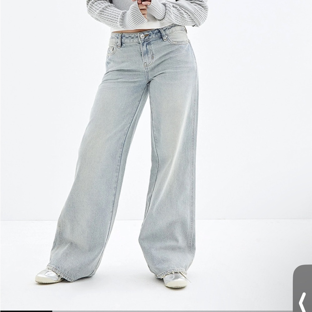 pacsun grey baggy jeans never wore before still with tag